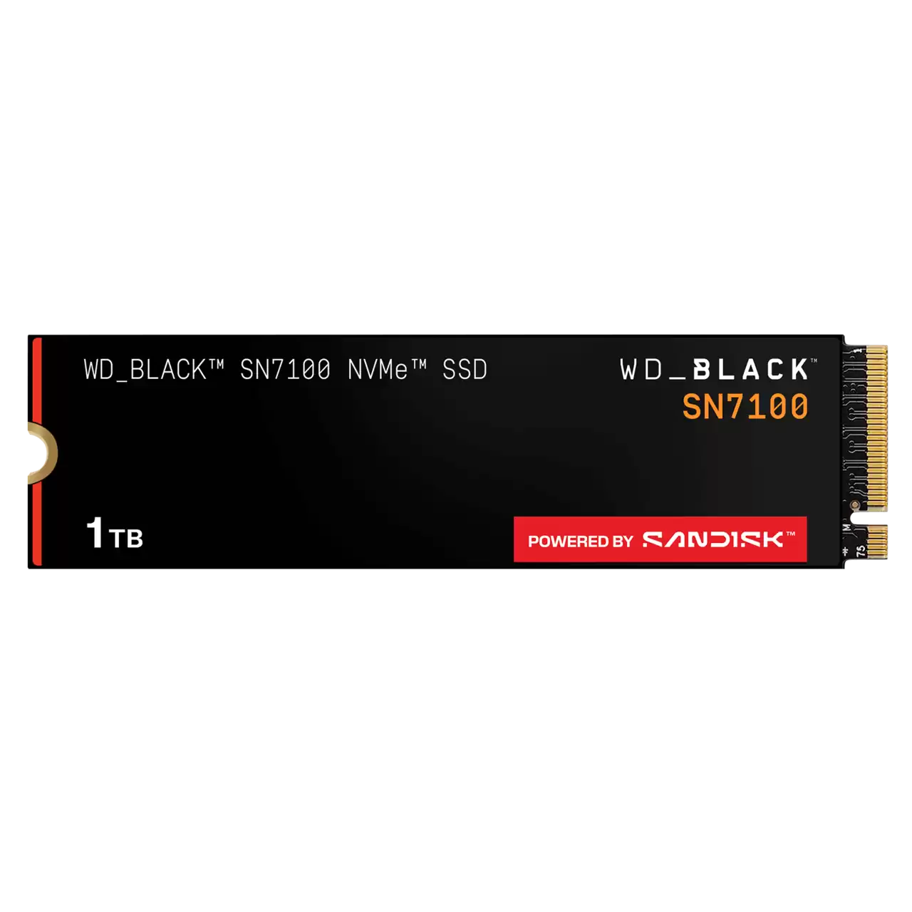 Ssd M.2 Nvme 1tb G4 Wd Black Sn7100