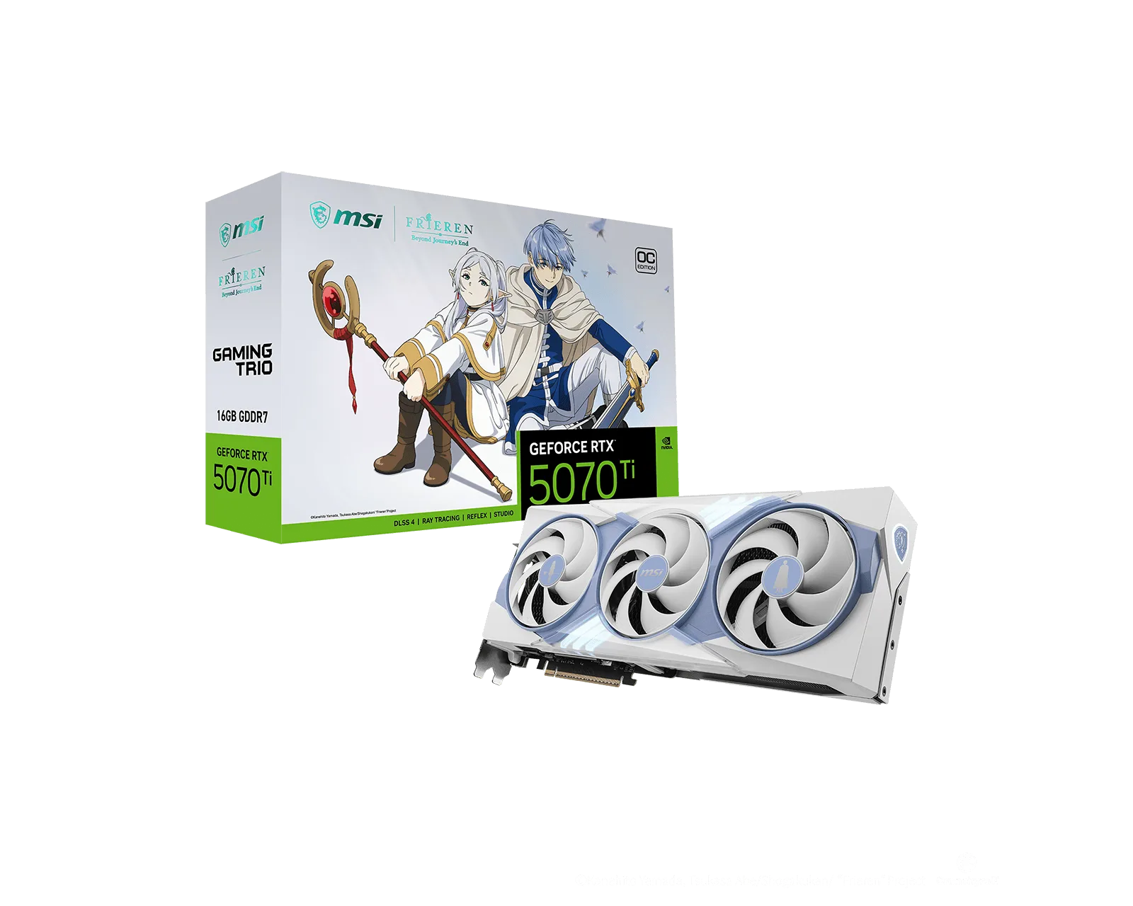 PLACA DE VIDEO MSI RTX 5070 TI FRIEREN EDITION 16GB OC