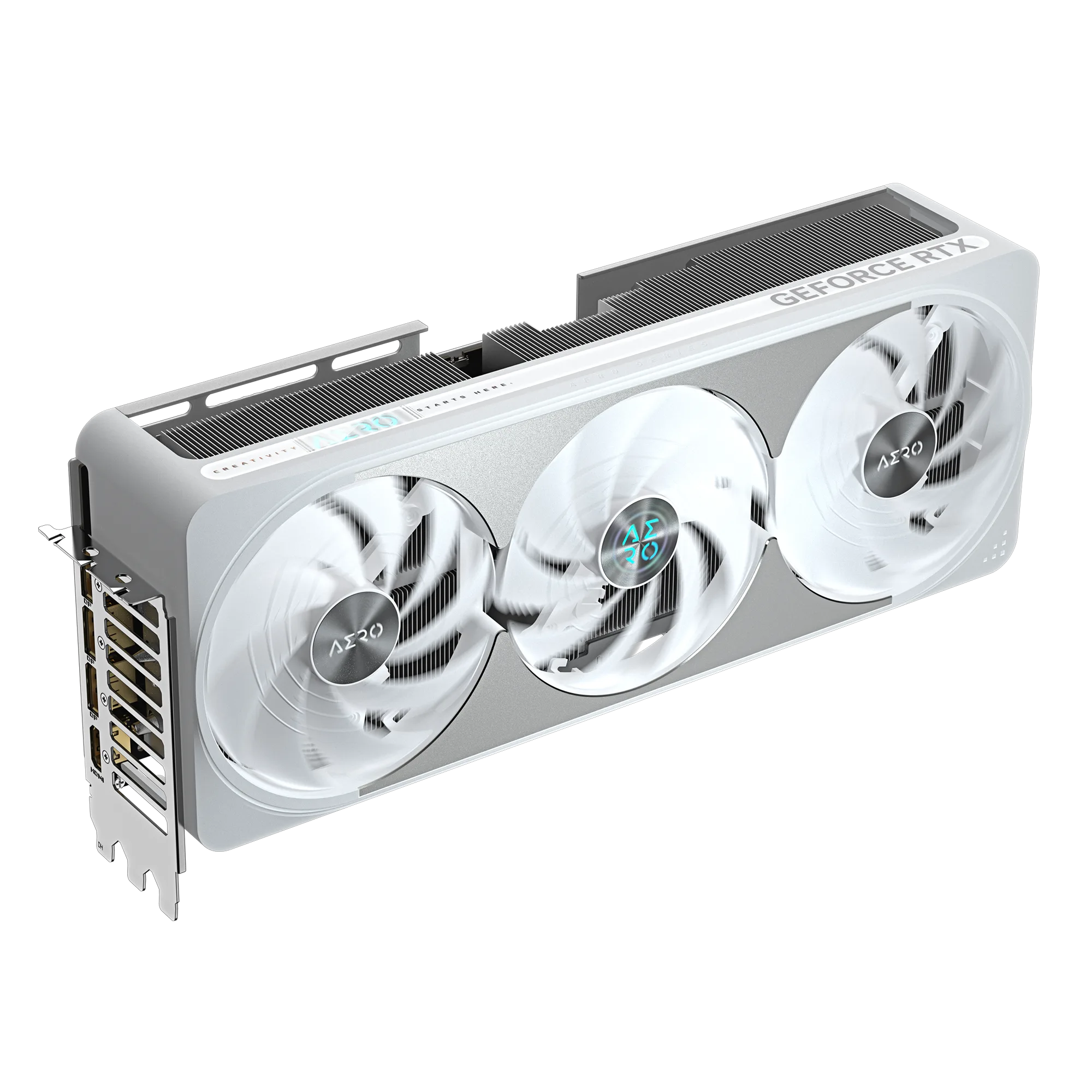 Placa de video Gigabyte RTX 5070 Ti Aero White 16GB OC