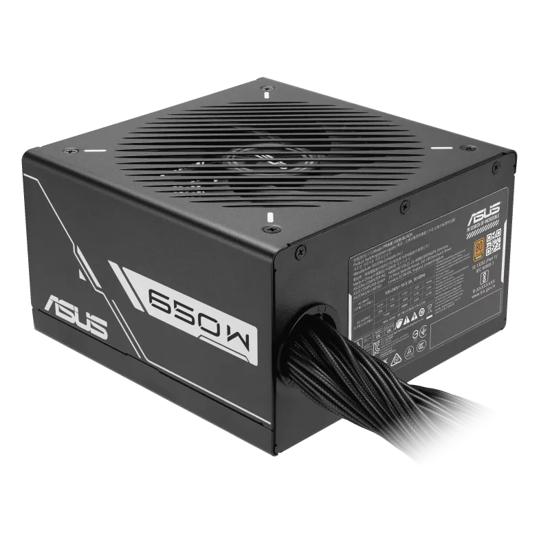 Fuente Gamer Asus Prime 650w Black