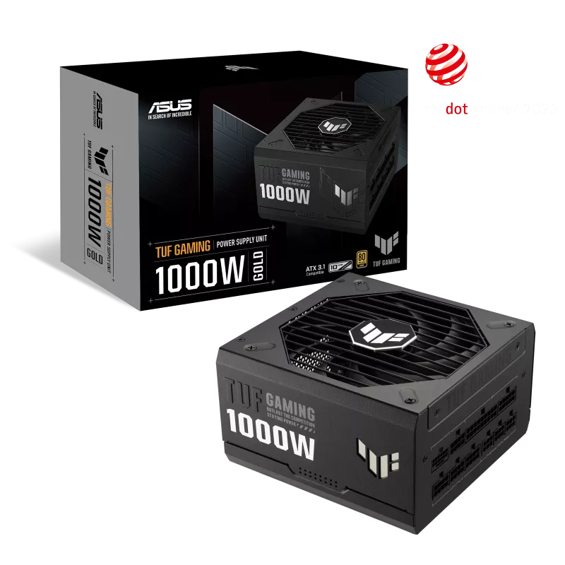 FUENTE GAMER ASUS 1000W TUF GAMING 80P GOLD MODULAR