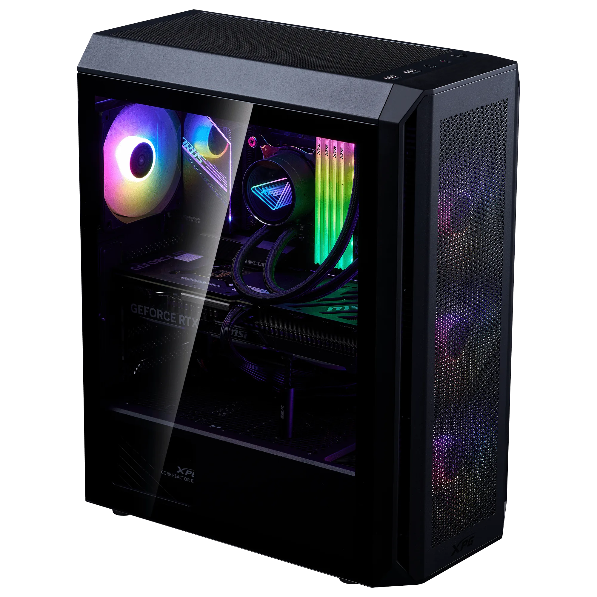 Gab Xpg Valor Air Plus Negro Fans Argbx4