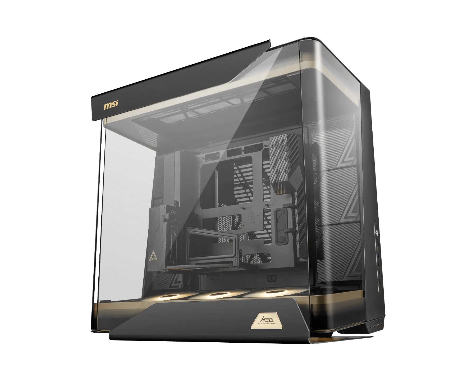Gabinete Gamer Msi Meg Maestro 900r Black V Temp