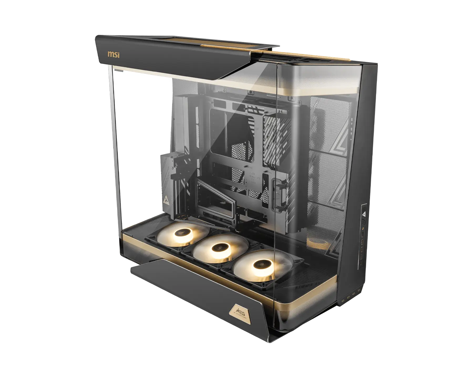 Gabinete Gamer Msi Meg Maestro 900r Black V Temp