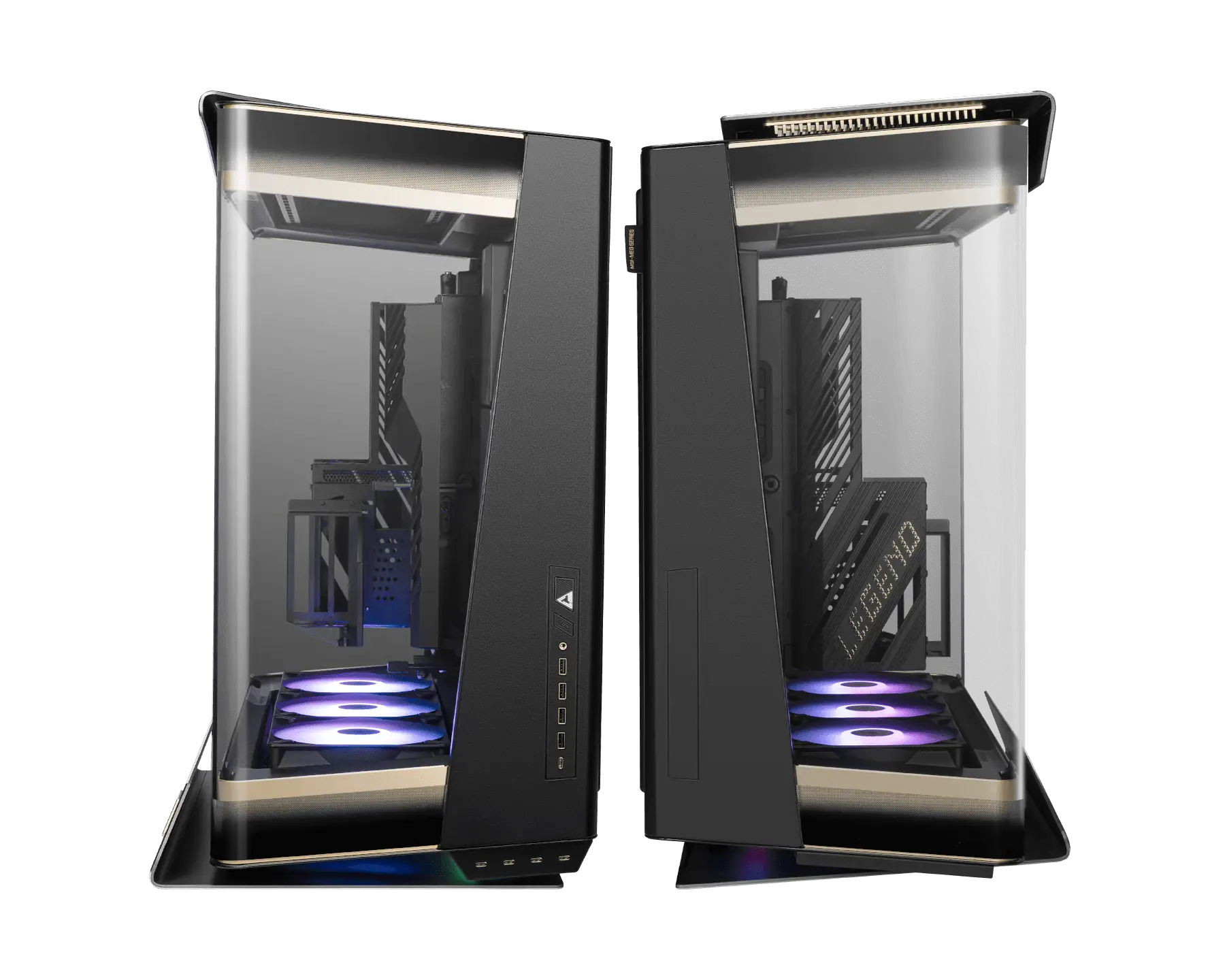 Gabinete Gamer Msi Meg Maestro 900r Black V Temp