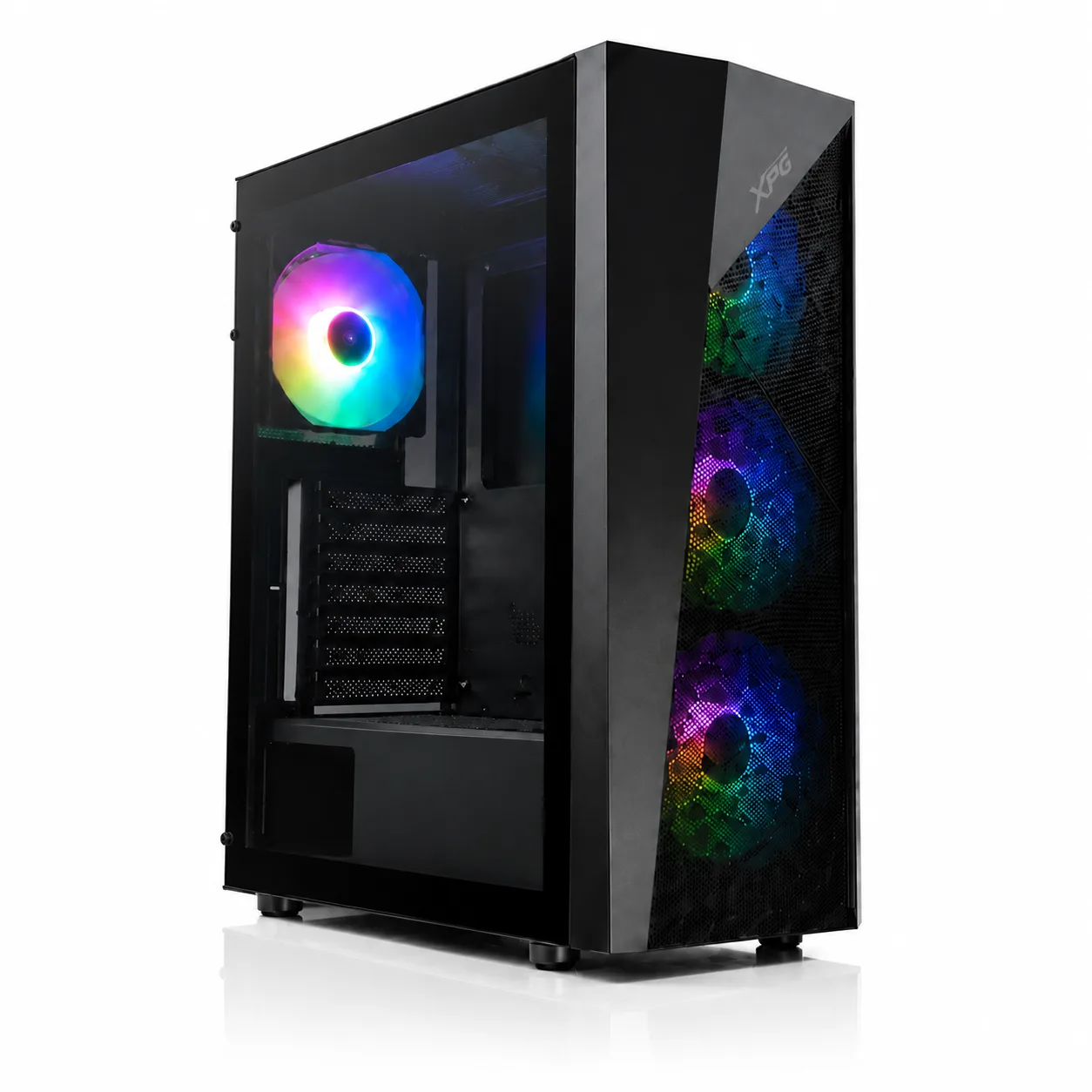 PC CROSSHAIR COMPETITIVE R5 5600T + RX 9060 XT + Moni 27 | Monitor: MONITOR ASUS VA249HG 24 IPS FHD 120HZ