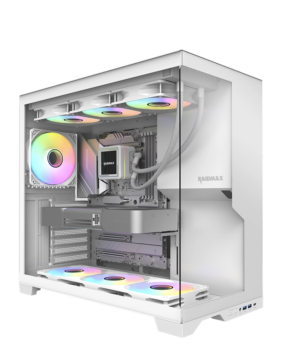 PC Crosshair Performance 9800X3D + RTX 5070 Full White