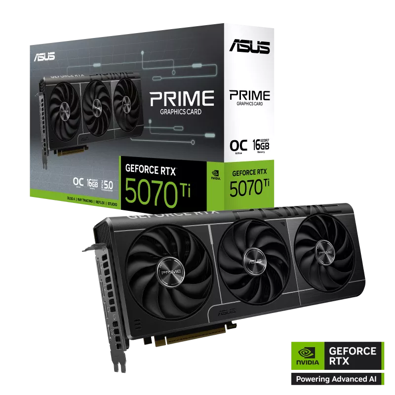 PLACA DE VIDEO ASUS RTX 5070 TI PRIME 16GB OC
