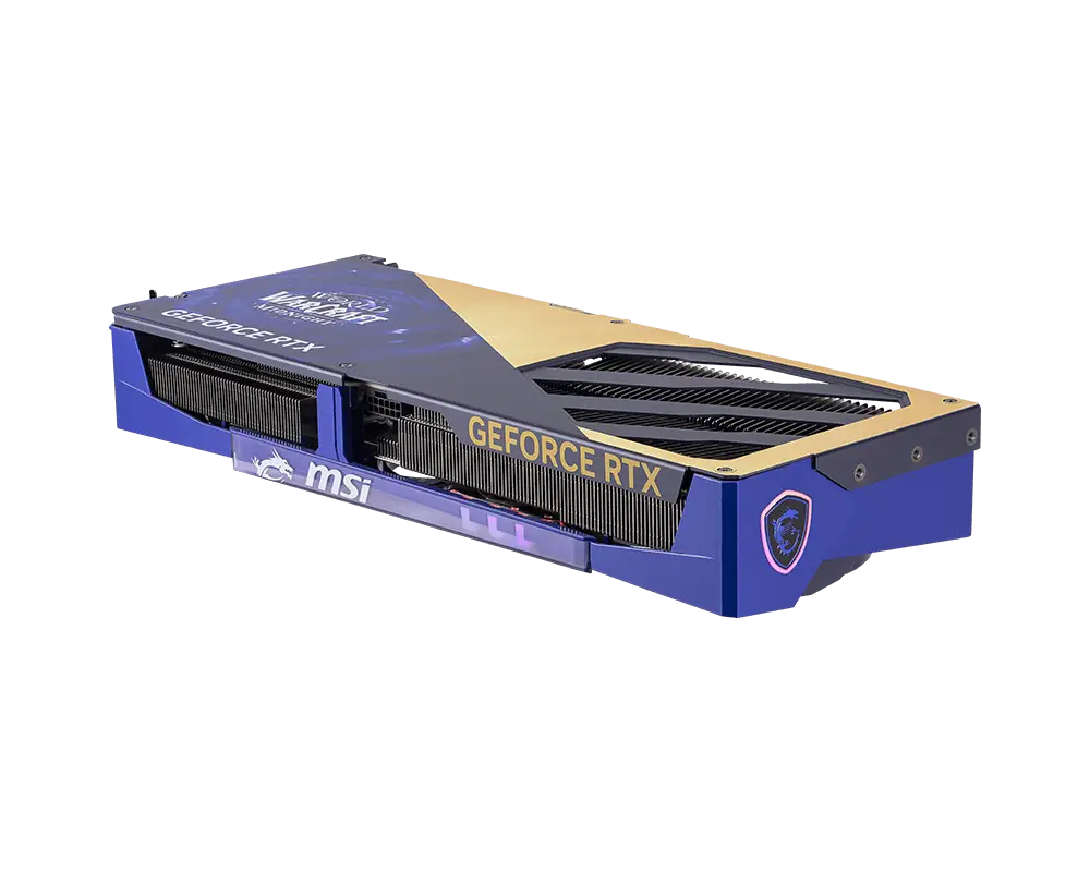 PLACA DE VIDEO MSI RTX 5070 WORLD OF WARCRAFT MIDNIGHT VOID EDITION 12GB OC