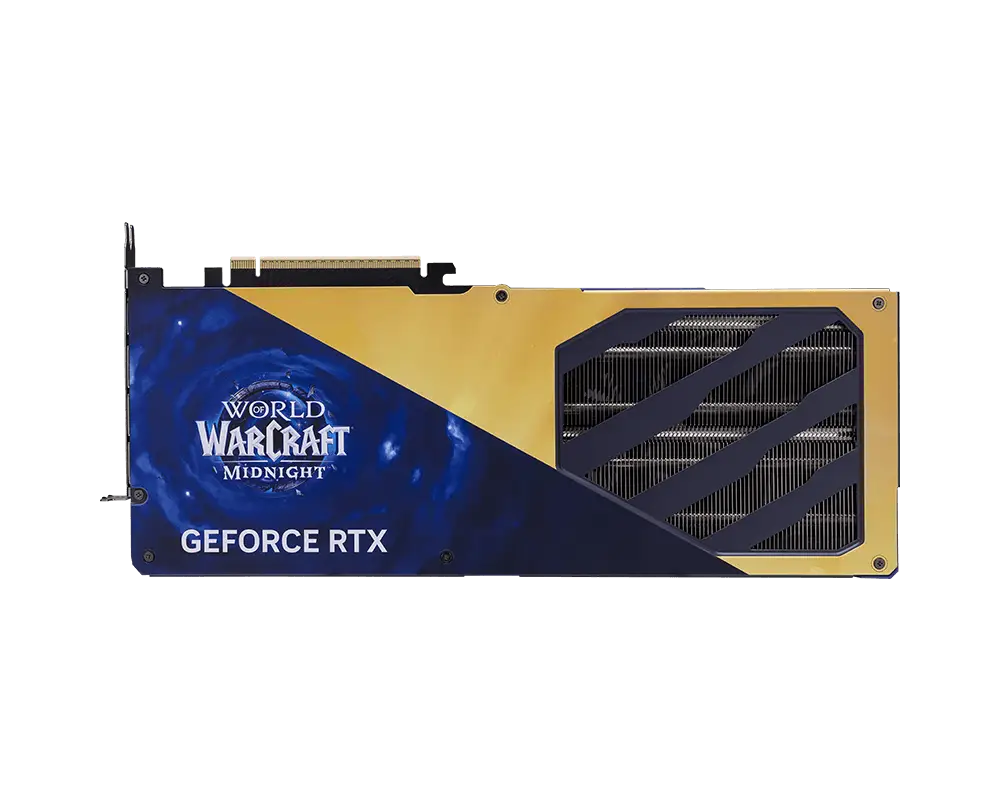 PLACA DE VIDEO MSI RTX 5070 WORLD OF WARCRAFT MIDNIGHT VOID EDITION 12GB OC