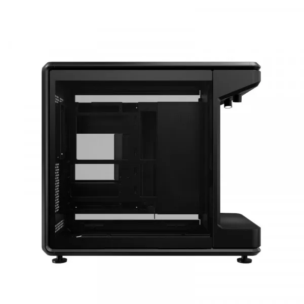 Gabinete Cooler Master Masterframe 360 Stage Lcd Mid Tower Tempered Glass Black S/fuente