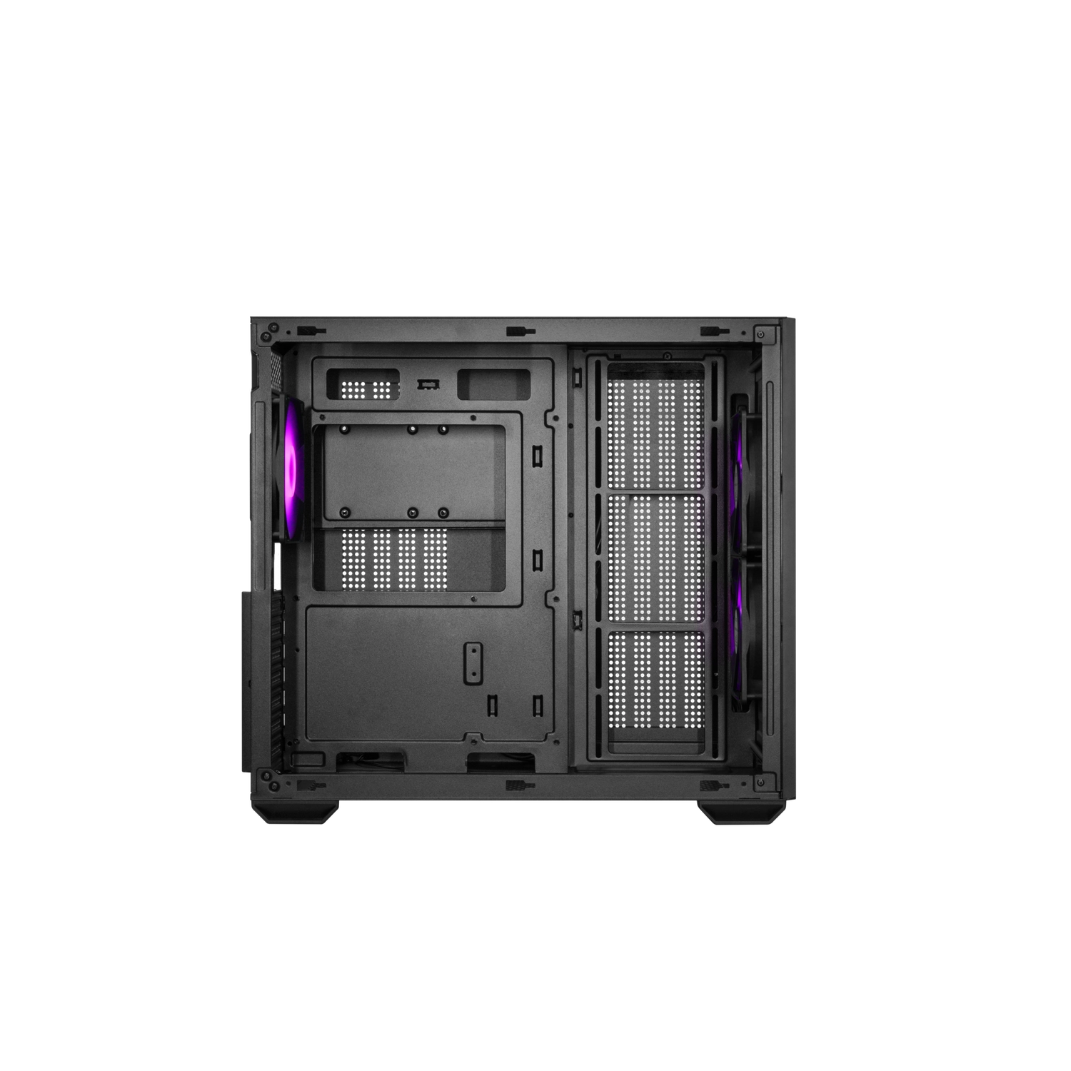 Gabinete Cooler Master Elite 660 3 Fans Argb Black S/ Fuente