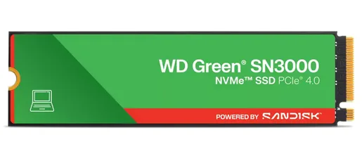 Ssd M.2 Nvme 2tb G4 Wd Green Sn3000