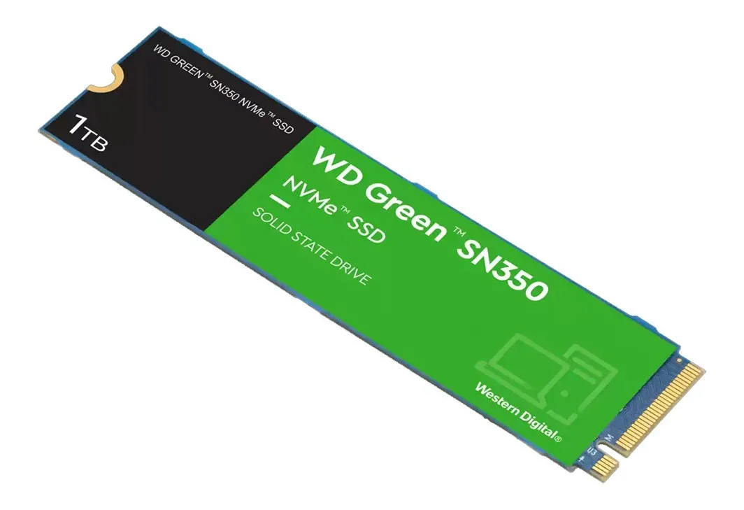 Ssd M.2 Nvme 1tb G3 Wd Green Sn350