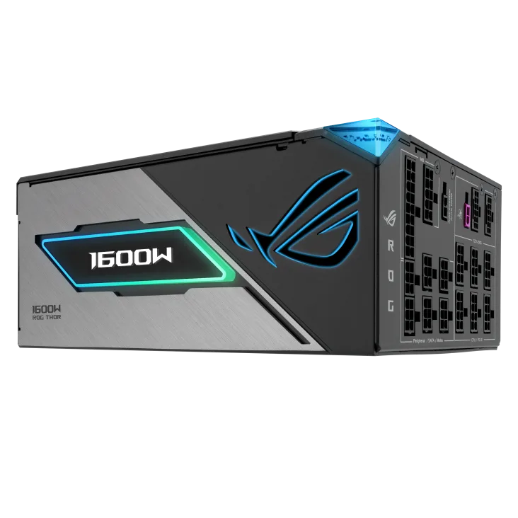 Fuente 1600w Asus 80 Plus Rog Thor 1600t3 Titanium