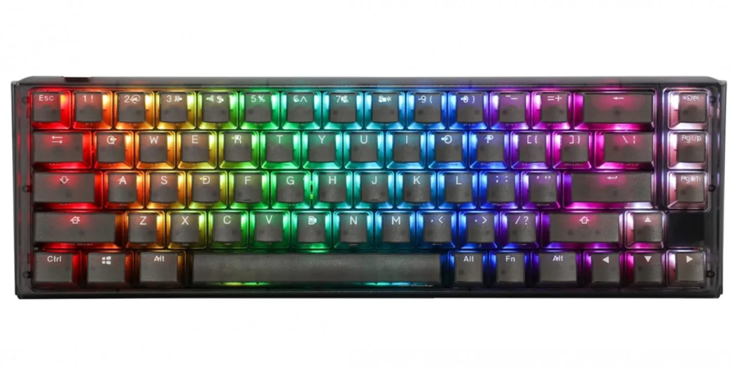 TECLADO MECANICO DUCKY ONE 3 AURA BLACK DKON2167ST-RUSPDABAAAC1