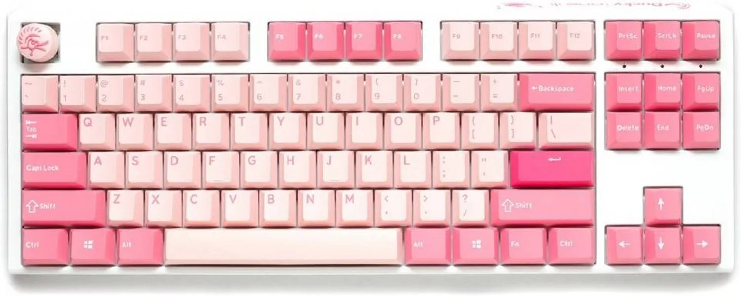 TECLADO MECANICO DUCKY ONE 3 DUCKY ONE 3 GOSSAMER PINK TKL HOTSWAP DOUBLE SHOT PBT