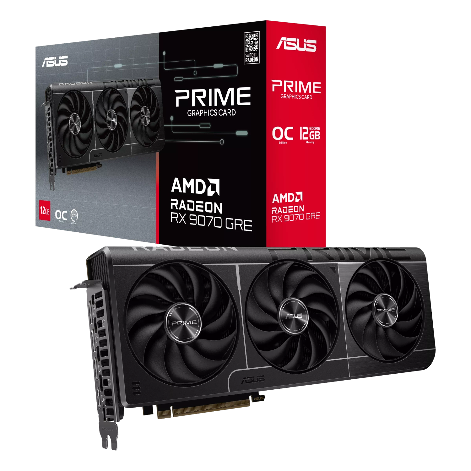 Placa de Video Asus Prime RX 9070 GRE O12GB — foto 2