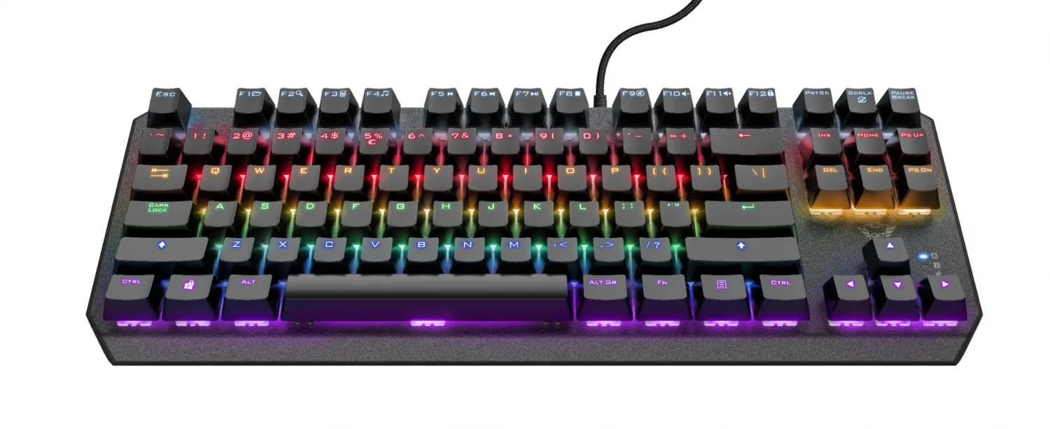TECLADO TRUST CALLAZ TKL ES GXT834