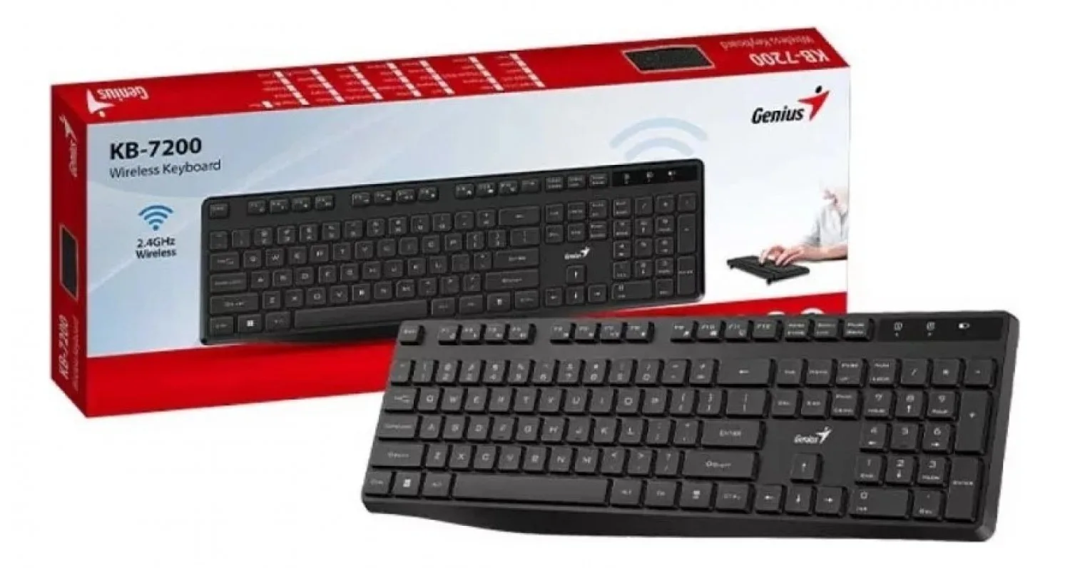 TECLADO INALÁMBRICO GENIUS KB-7200