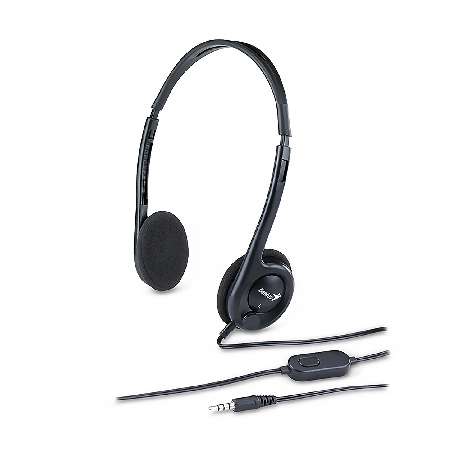 AURICULAR GENIUS HS-200C GRIS