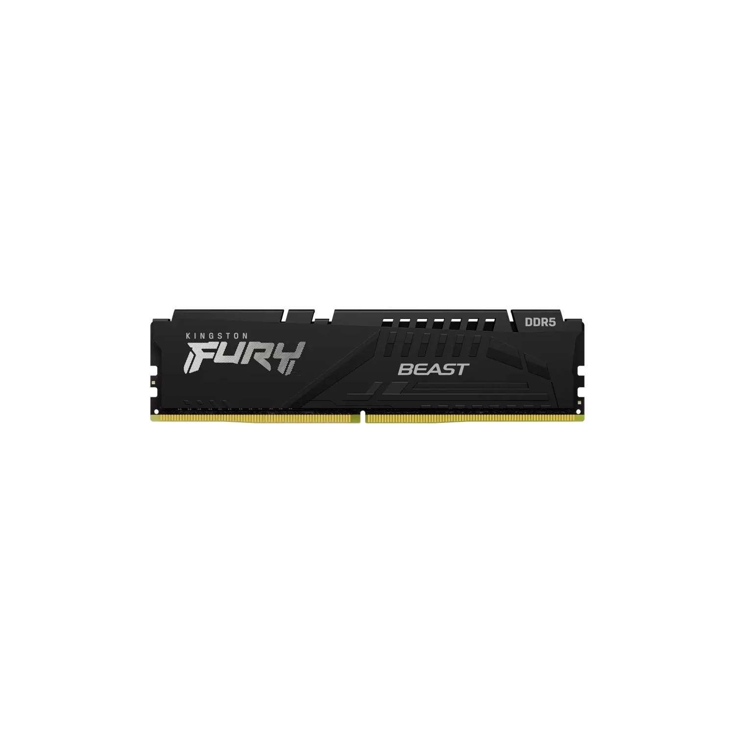MEMORIA RAM UDIMM KINGSTON FURY BEAST 16GB DDR5 5600MHZ CL36 1.25V SINGLE NEGRO