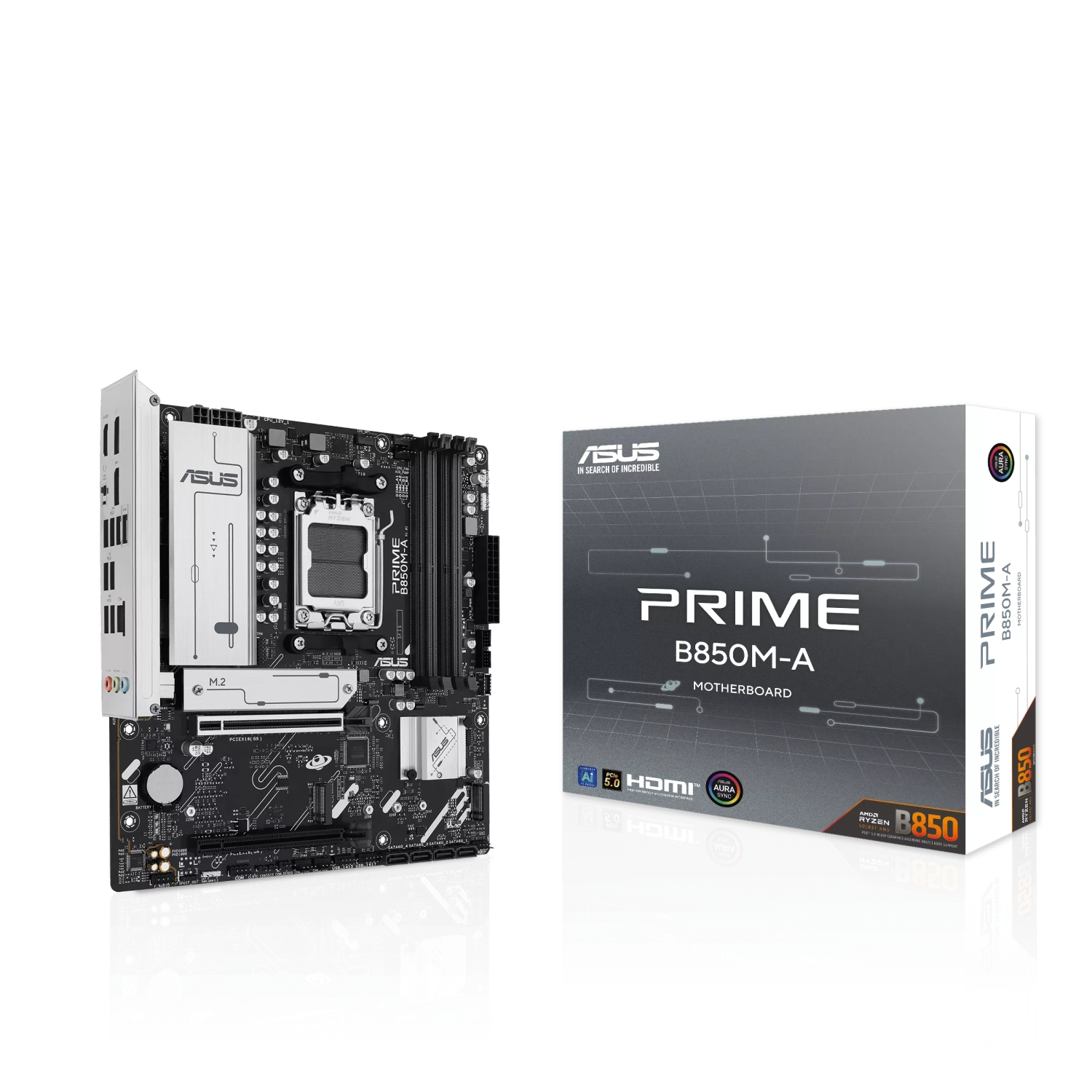 MOTHERBOARD ASUS PRIME B850M-A AM5 DDR5