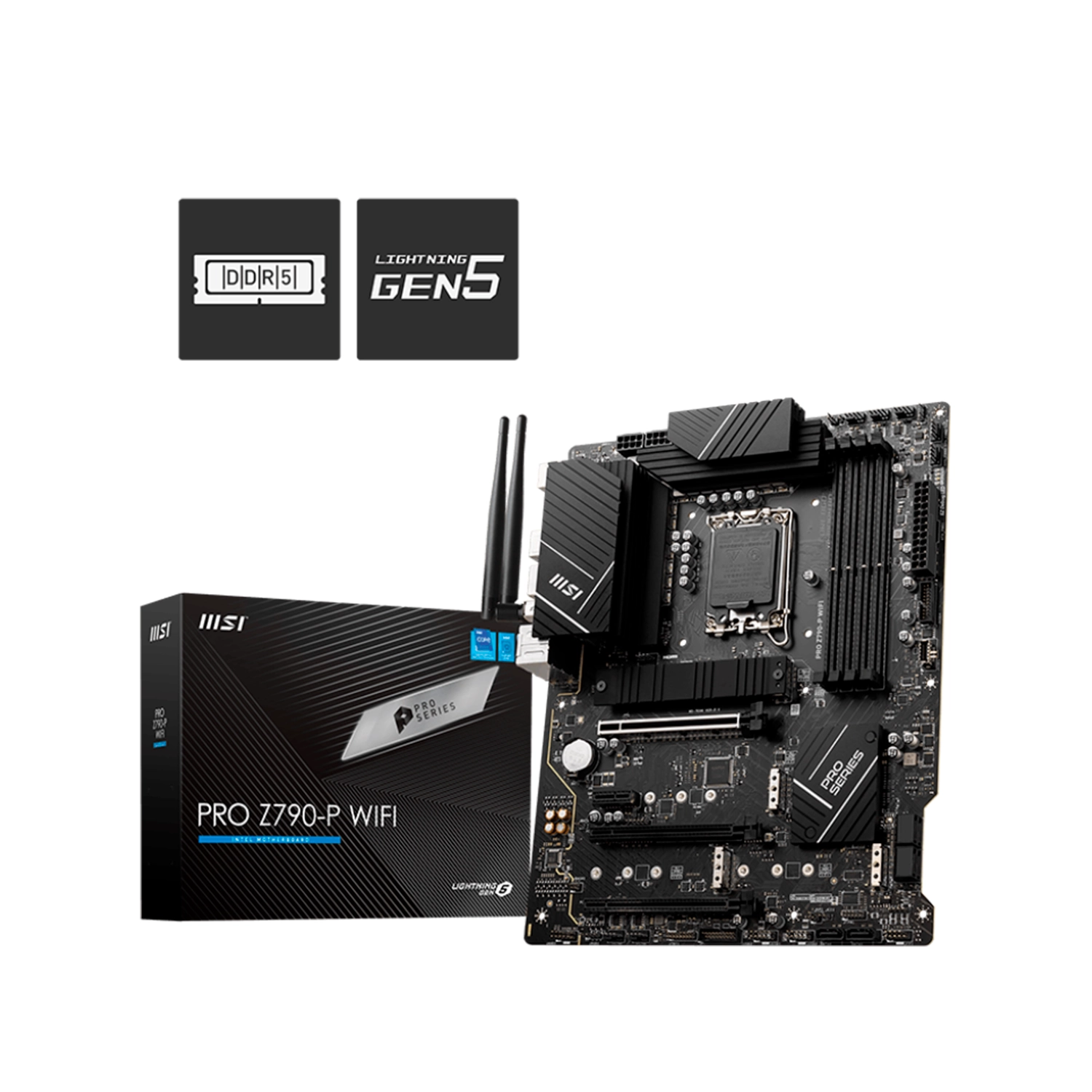 MOTHERBOARD MSI PRO Z790-P WIFI LGA1700 DDR5