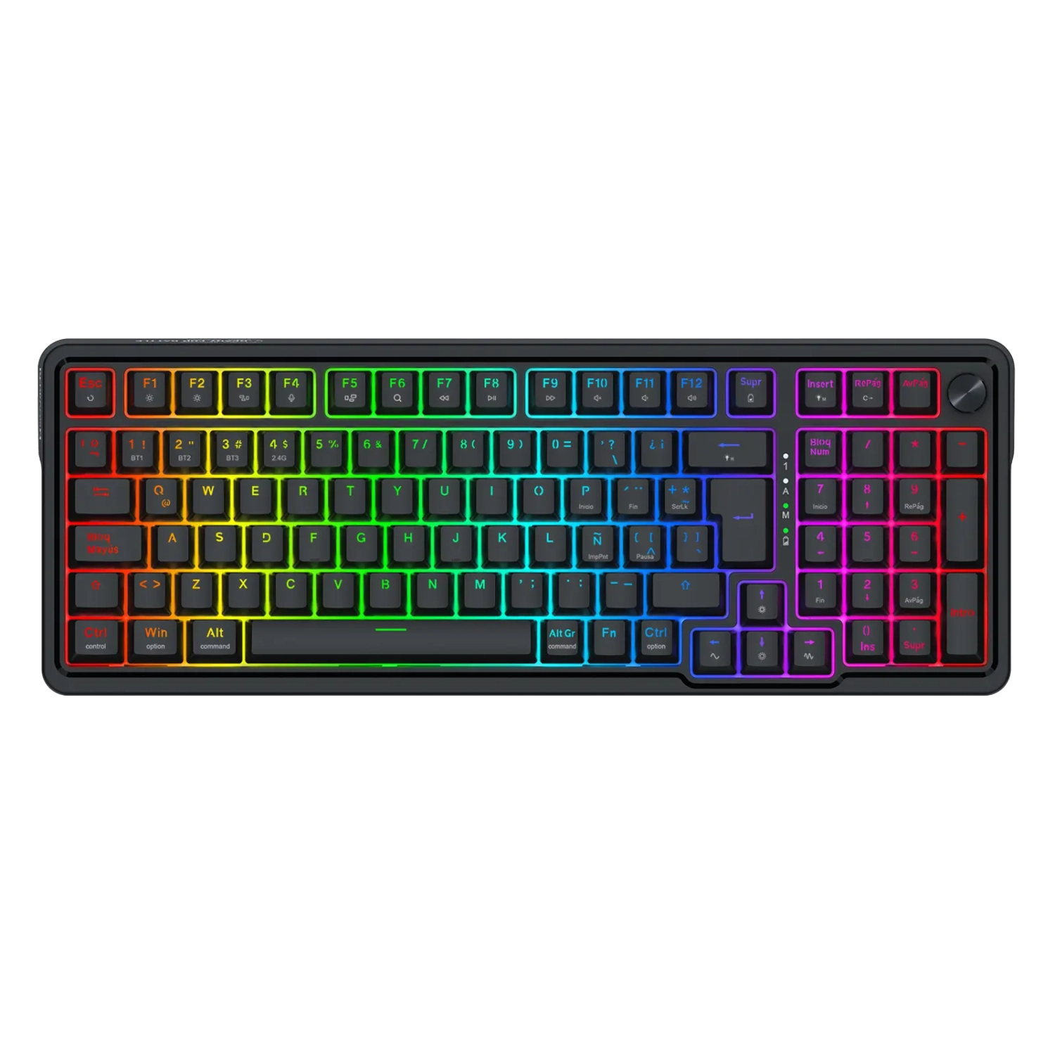 TECLADO REDRAGON EISA PRO K686 NEGRO