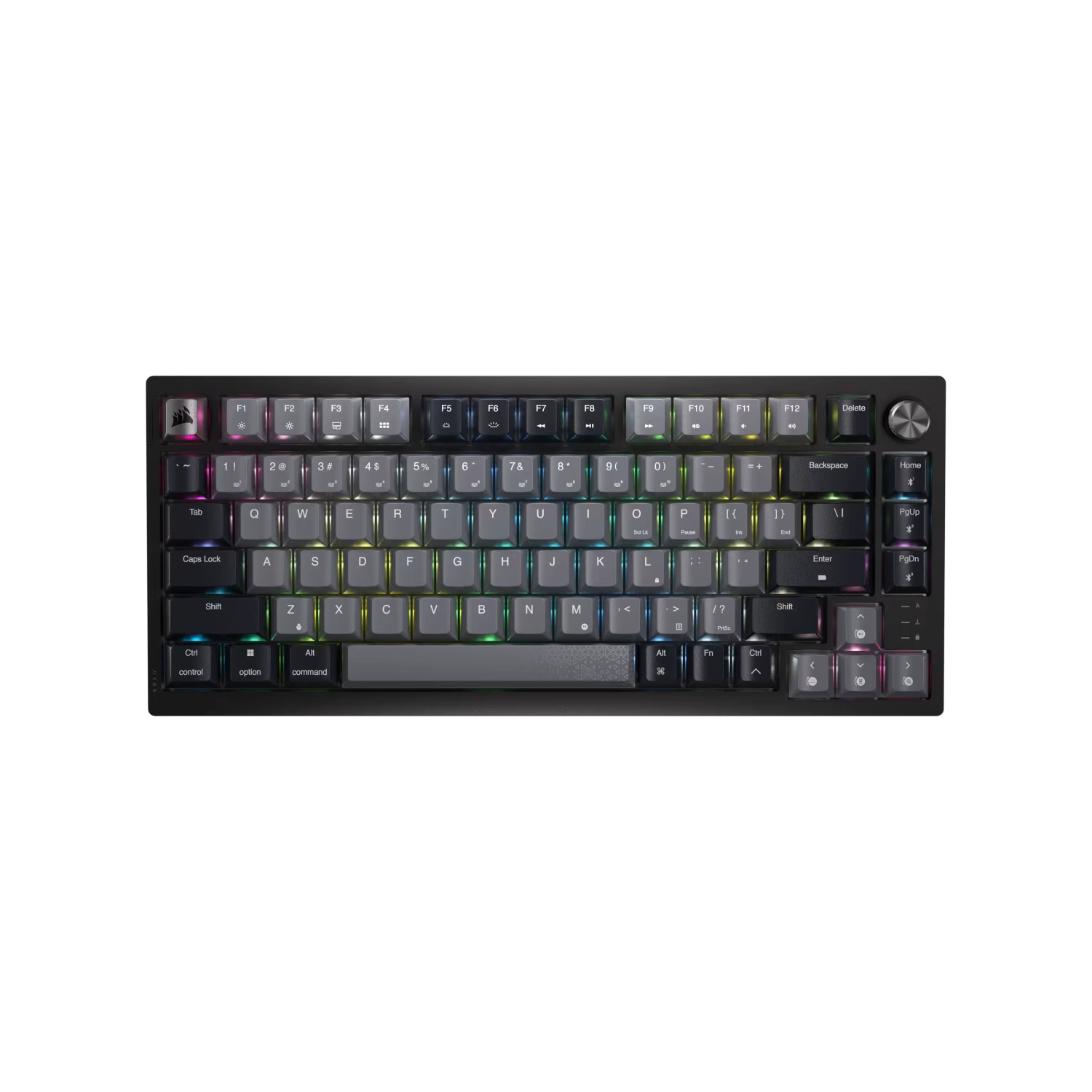 TECLADO GAMER MECANICO CORSAIR RGB 75 % K65 PLUS WIRELESS