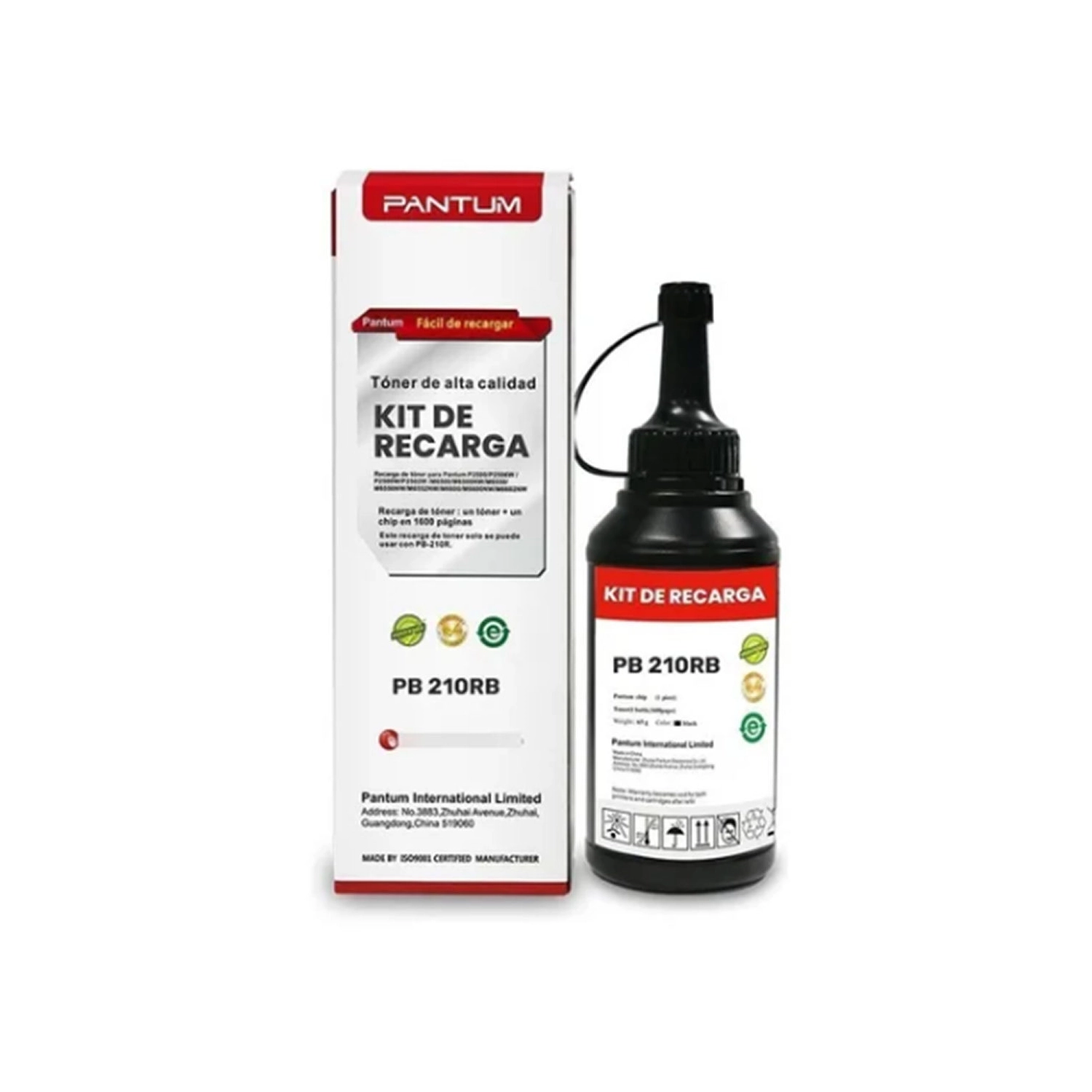 TÓNER REFILL KIT PANTUM PB-210RB