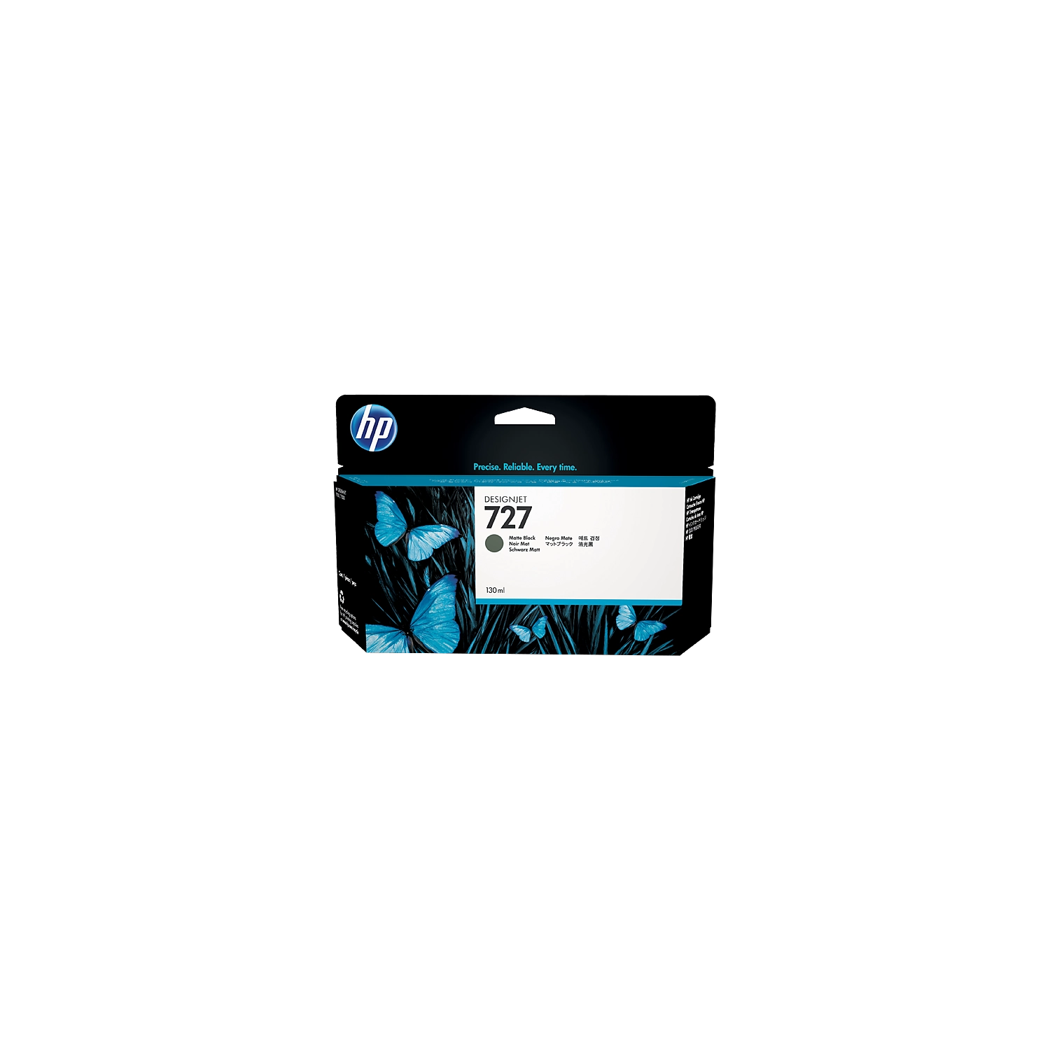 Cartucho De Tinta Plotter Hp 727 Negra Mate