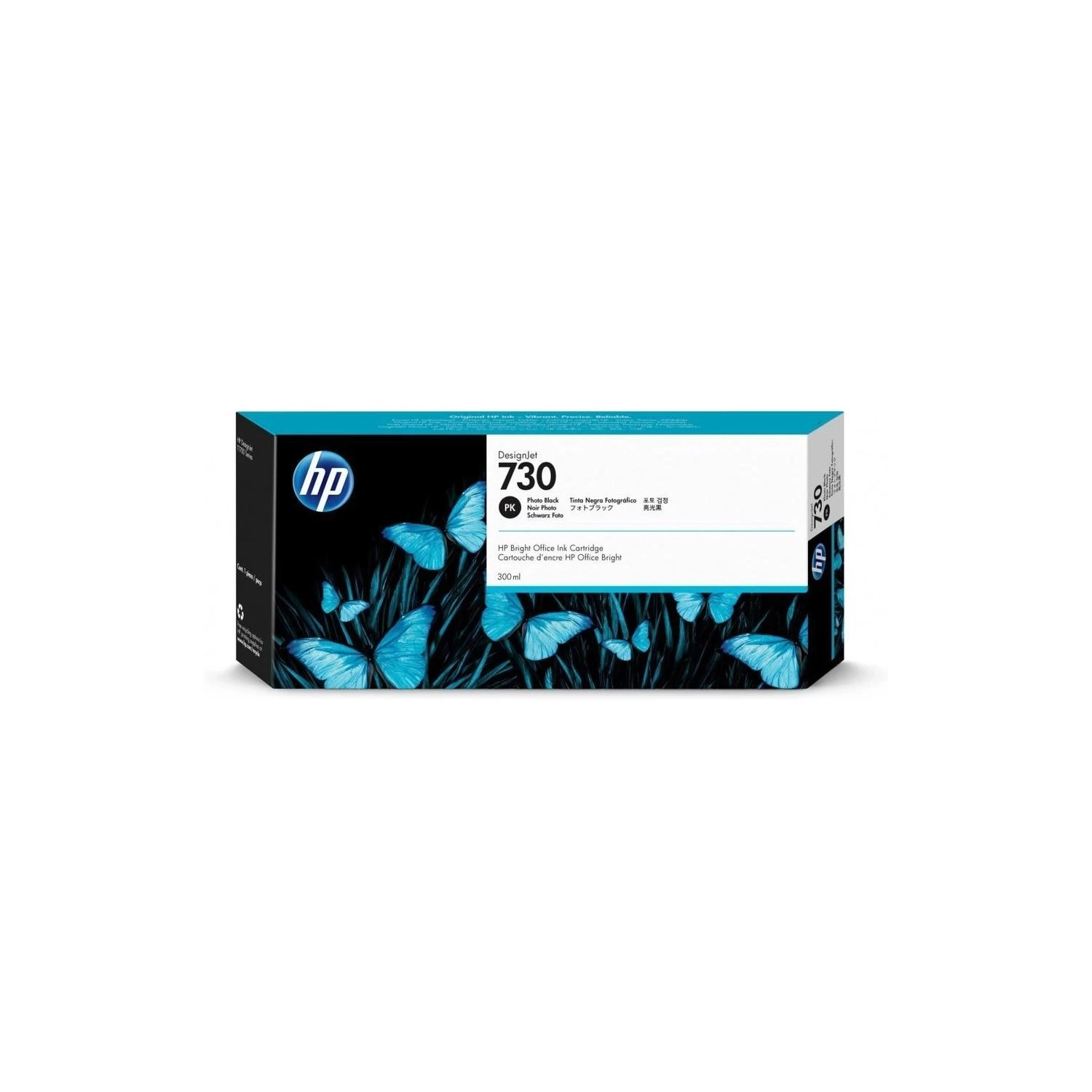 Cartucho De Tinta Plotter Hp 730 Negro Fotografico Alta Capacidad
