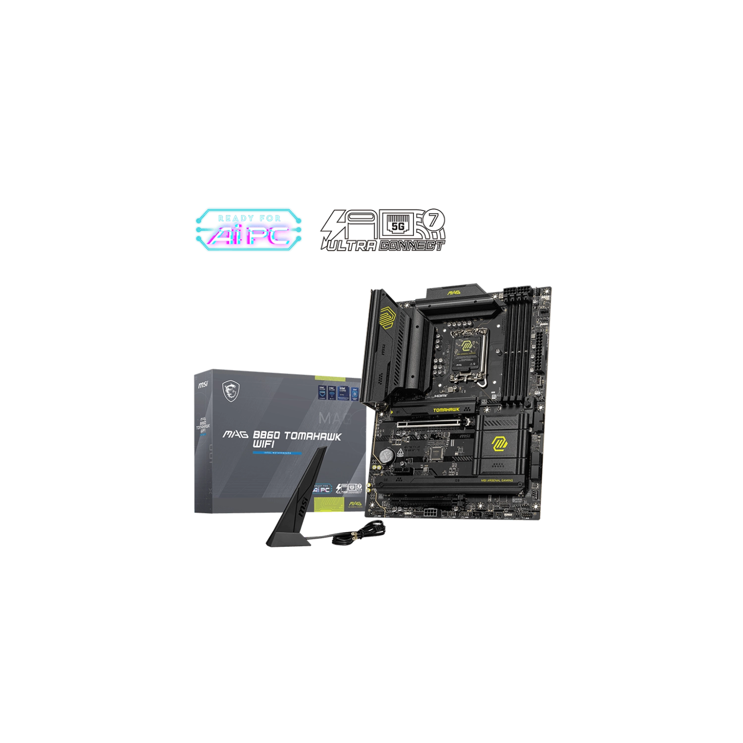 Motherboard MSI MAG B860 TOMAHAWK WIFI DDR5 — foto 2