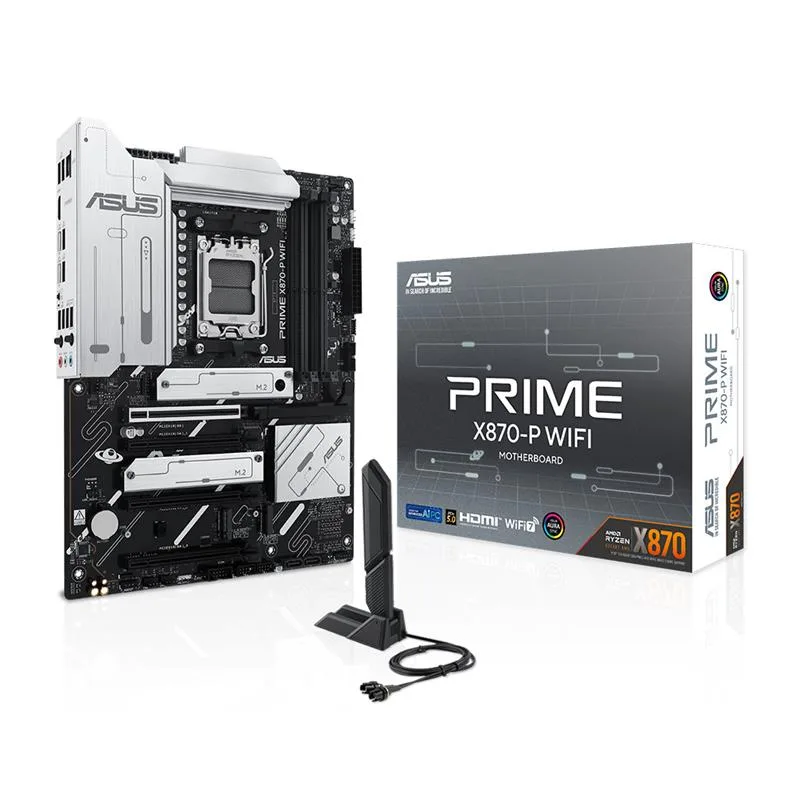 MOTHERBOARD ASUS PRIME X870-P WIFI AM5 DDR5