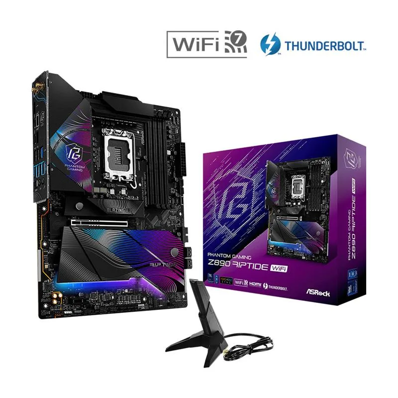 MOTHERBOARD ASROCK Z890 RIPTIDE WIFI LGA1851 DDR5