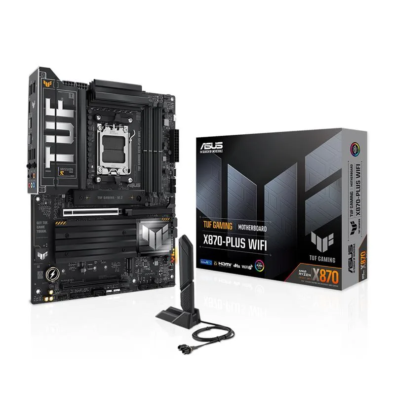 MOTHERBOARD ASUS TUF GAMING X870-PLUS WIFI AM5 DDR5