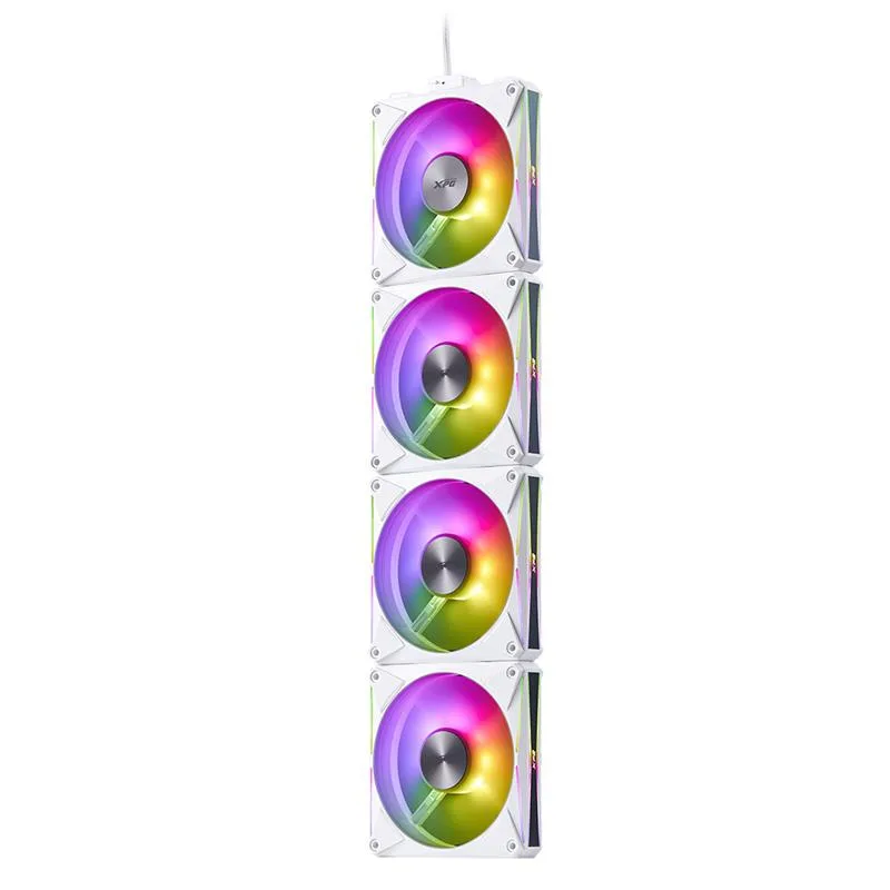 COOLER MAGNÉTICO GABINETE XPG GAMING HURRICANE MAG ARGB WHITE