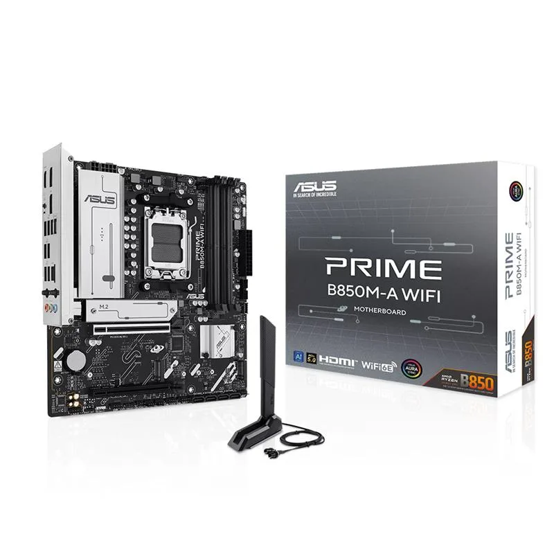 MOTHERBOARD ASUS PRIME B850M-A WIFI AM5 DDR5