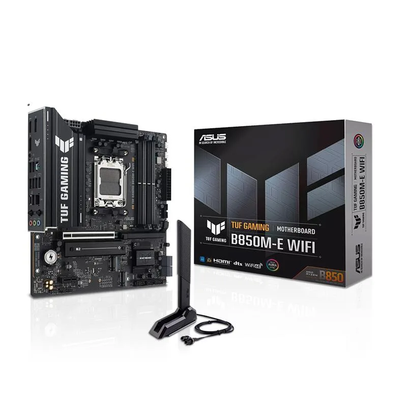 MOTHERBOARD ASUS TUF GAMING B850M-E WIFI AM5 DDR5