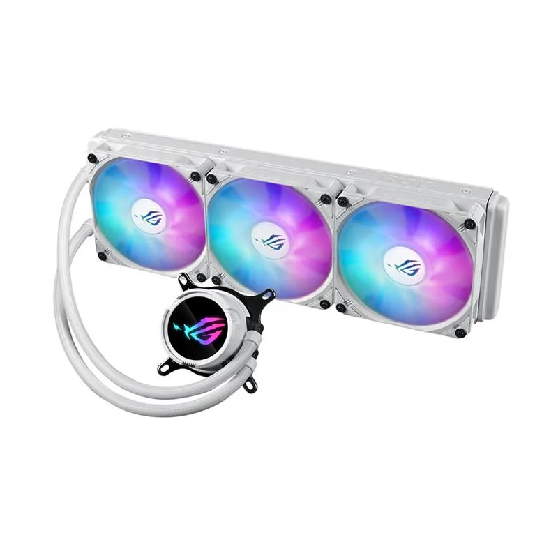 WATERCOOLER ASUS ROG STRIX LC III 360 ARGB WHITE EDITION