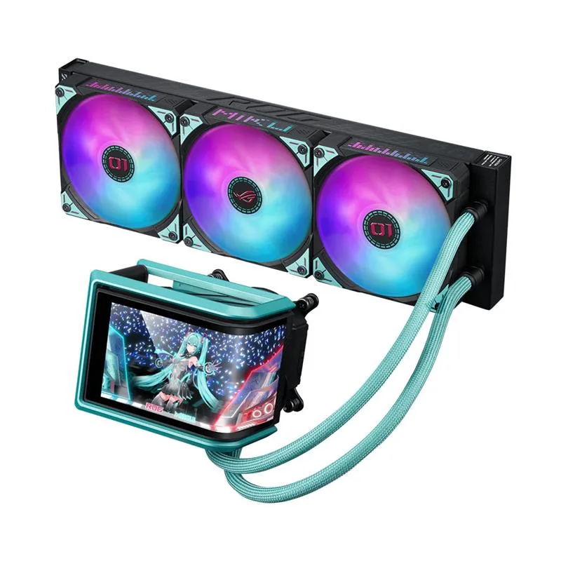 WATERCOOLER ASUS ROG RYUO IV 360 ARGB MIKU