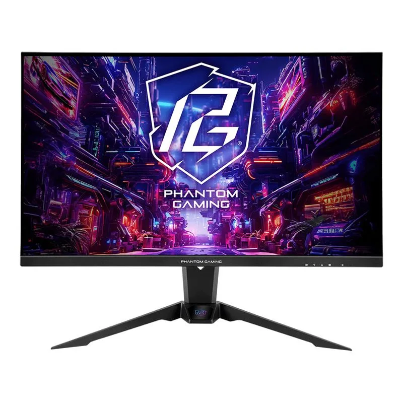 Monitor Gamer 32" ASRock Phantom Gaming PG32QFT QHD IPS 180Hz Wi-Fi