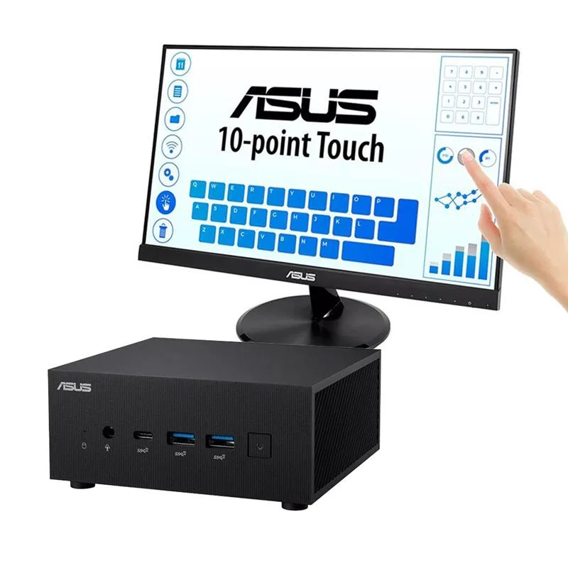 Combo MiniPC Barebone ASUS PN64-B Intel Core i3-12200P + VT229H-J