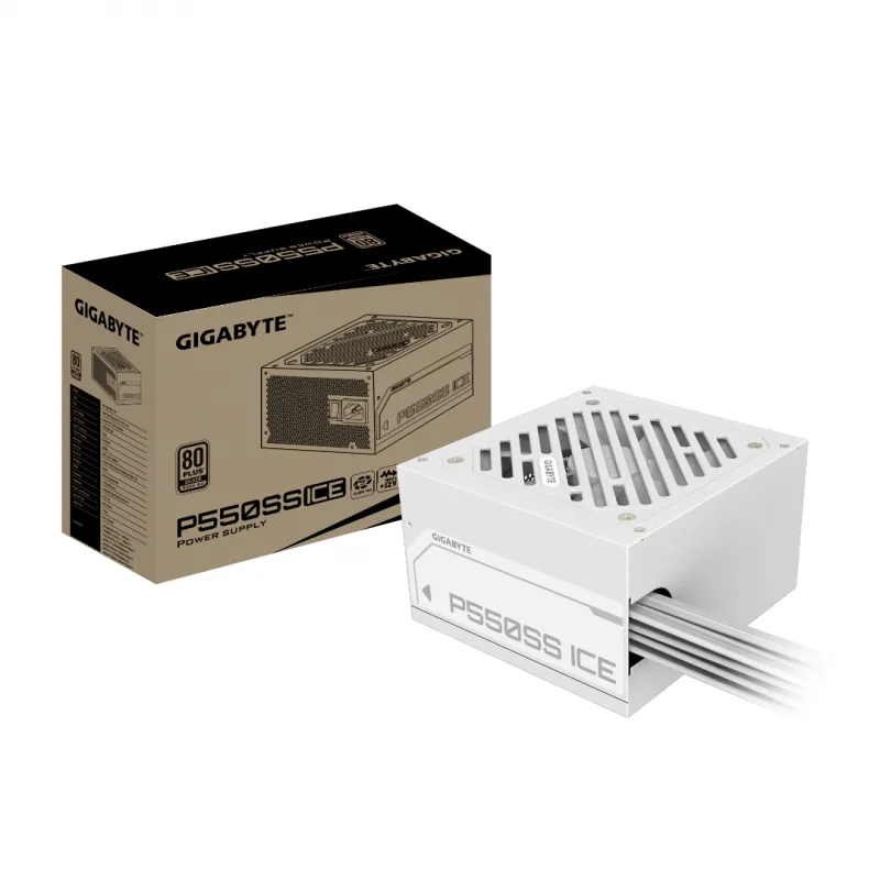 Fuente Gigabyte P550s 550w 80 Plus Silver Blanca — foto 4