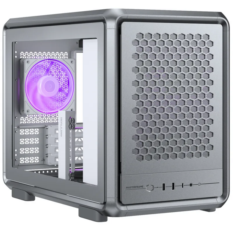 Gabinete Cooler Master 400 Master Frame Mesh Silver — foto 12