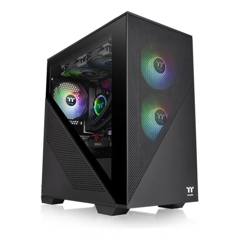 Gabinete Gamer Thermaltake Divider 170 Tg Argb Black Temp Glass — foto 6