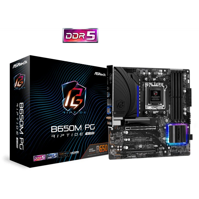 Mother Asrock (am5) B650m Pg Riptide Wifi — foto 2