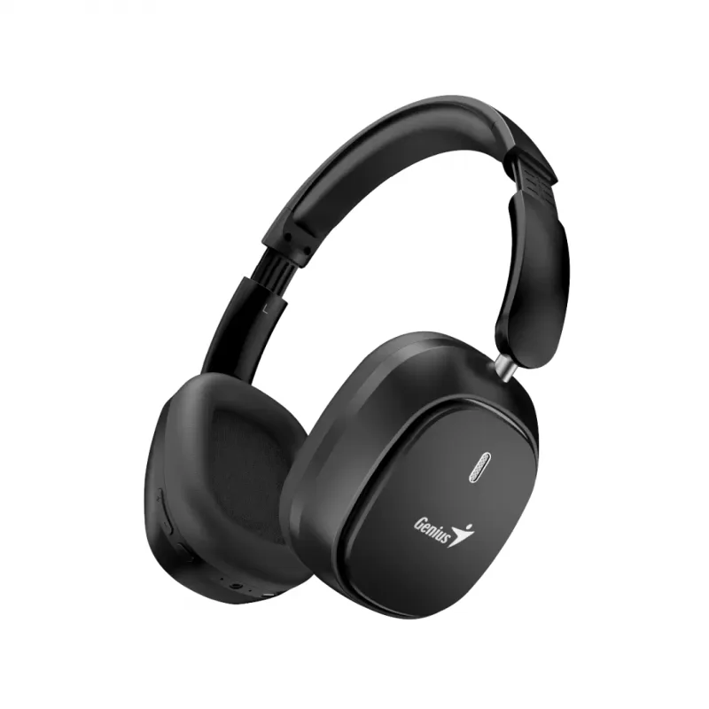 Auricular Bluetooth Genius Hs-820bt Foldable Black