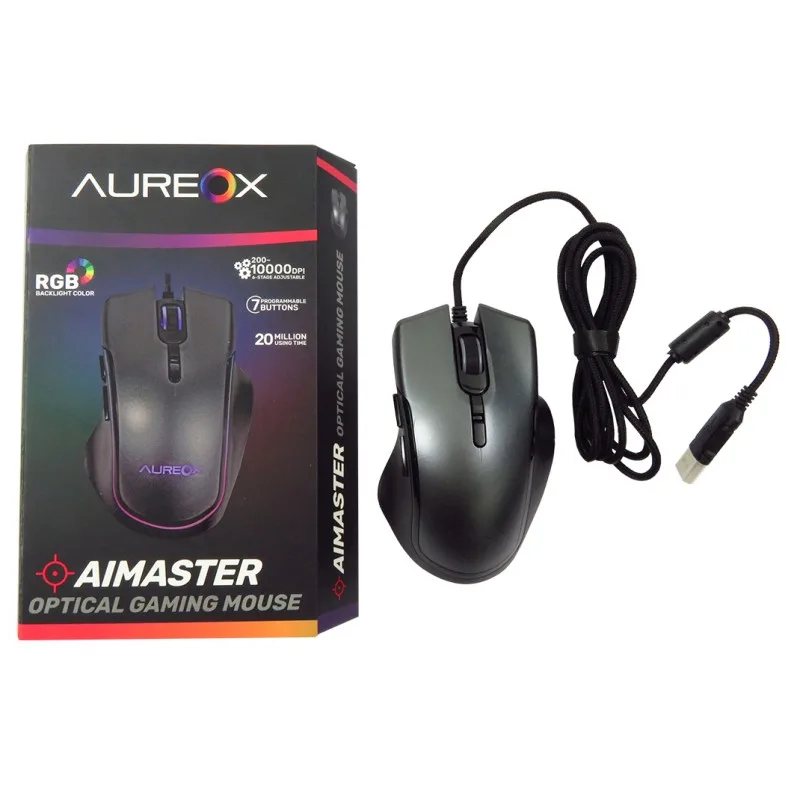 MOUSE AUREOX AIMASTER GAMING GM600